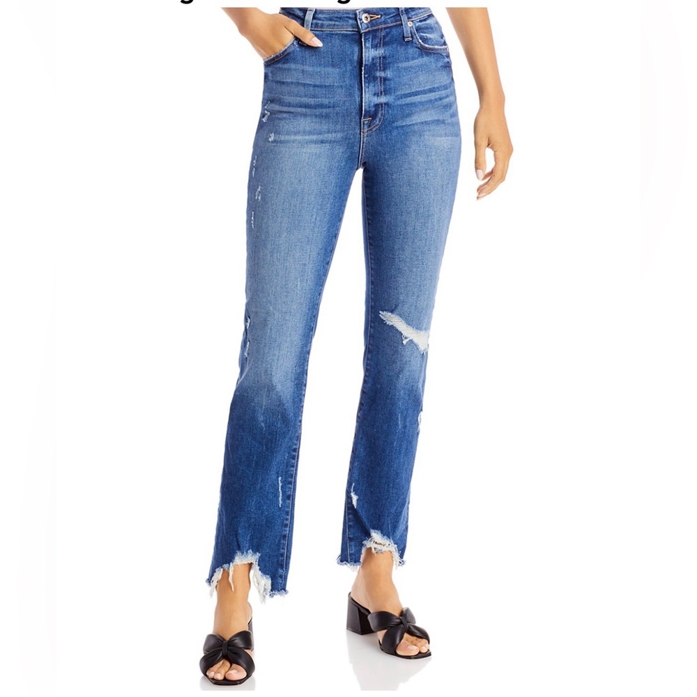 Jonathan Simkhai Women’s River High Rise Straight Jeans